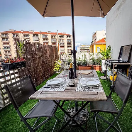 Appartement Melya - Cosy, Balcon, Clim - By Tgb *