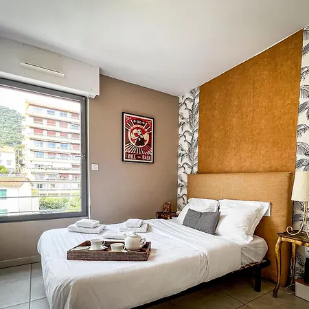 Appartement Melya - Cosy, Balcon, Clim - By Tgb *